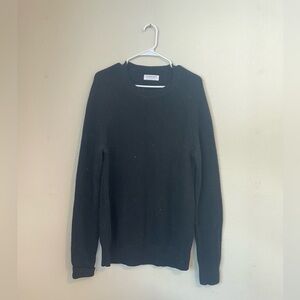 Everlane Charcoal Crewneck Wool Sweater